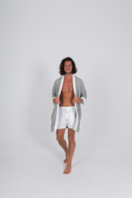 Load image into Gallery viewer, Terry Cloth Kimono - Gstaad Grey