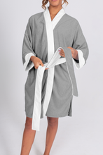 Load image into Gallery viewer, Terry Cloth Kimono - Gstaad Grey