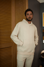 Load image into Gallery viewer, Waffle Hoodie - Bavarian Cream