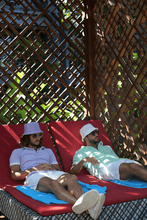 Load image into Gallery viewer, Terry Bucket Hat - Wimbledon White