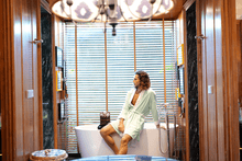 Load image into Gallery viewer, Terry Cloth Kimono - Tahitian Seafoam