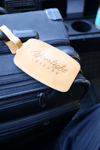Load image into Gallery viewer, Leather Luggage Tag - Caramel