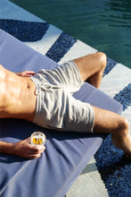 Load image into Gallery viewer, Drawstring Terry Shorts - Gstaad Grey