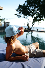 Load image into Gallery viewer, Terry Bucket Hat - Amalfi Azure