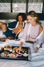 Load image into Gallery viewer, Terry Cloth Kimono - Newport Navy