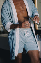 Load image into Gallery viewer, Drawstring Terry Shorts - Amalfi Azure