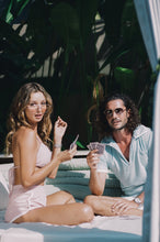 Load image into Gallery viewer, Terry Cloth Polo - Amalfi Azure