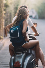 Load image into Gallery viewer, Terry Cloth Backpack - Newport Navy