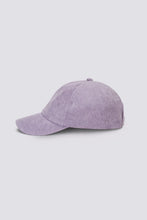 Load image into Gallery viewer, Purple Terry Cloth Hat - Side