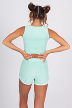 Load image into Gallery viewer, Roller Terry Shorts - Tahitian Seafoam