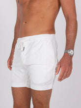 Load image into Gallery viewer, White Terry Cloth Shorts - Close-up