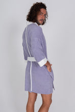 Load image into Gallery viewer, Terry Cloth Kimono - French Lavender