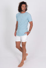 Load image into Gallery viewer, Baby Blue Terry Cloth Shirt - Front