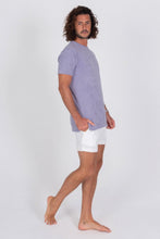 Load image into Gallery viewer, Purple Terry Cloth Shirt - Front Side