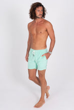 Load image into Gallery viewer, Green Terry Cloth Shorts - Front