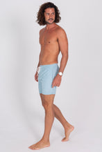 Load image into Gallery viewer, Baby Blue Terry Cloth Shorts - Side