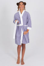 Load image into Gallery viewer, Terry Cloth Kimono - French Lavender