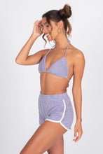 Load image into Gallery viewer, Terry Cloth Bikini Top - French Lavender
