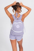 Load image into Gallery viewer, Terry Cloth Backpack - French Lavender