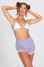 Load image into Gallery viewer, Terry Cloth Bikini Top - French Lavender
