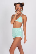 Load image into Gallery viewer, Terry Cloth Bikini Top - Tahitian Seafoam