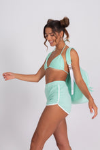 Load image into Gallery viewer, Roller Terry Shorts - Tahitian Seafoam