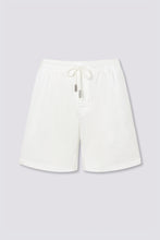 Load image into Gallery viewer, Drawstring Terry Shorts - Wimbledon White