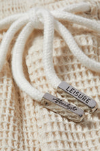 Load image into Gallery viewer, Waffle Jogger Pants - Bavarian Cream