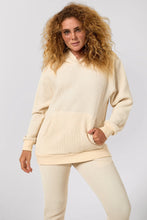 Load image into Gallery viewer, Waffle Hoodie - Bavarian Cream