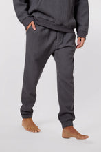 Load image into Gallery viewer, Waffle Jogger Pants - Aspen Slate