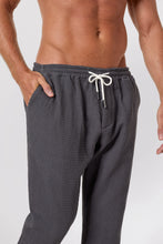 Load image into Gallery viewer, Waffle Jogger Pants - Aspen Slate