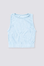Load image into Gallery viewer, Terry Cloth Halter Top - Amalfi Azure