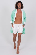 Load image into Gallery viewer, Drawstring Terry Shorts - Wimbledon White
