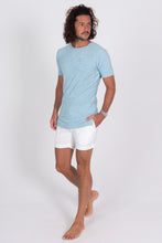 Load image into Gallery viewer, Baby Blue Terry Cloth Shirt - Front
