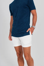 Load image into Gallery viewer, Drawstring Terry Shorts - Wimbledon White
