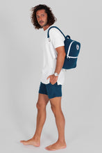 Load image into Gallery viewer, Terry Cloth Backpack - Newport Navy
