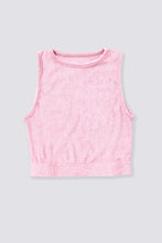 Load image into Gallery viewer, Terry Cloth Halter Top - Palm Springs Pink
